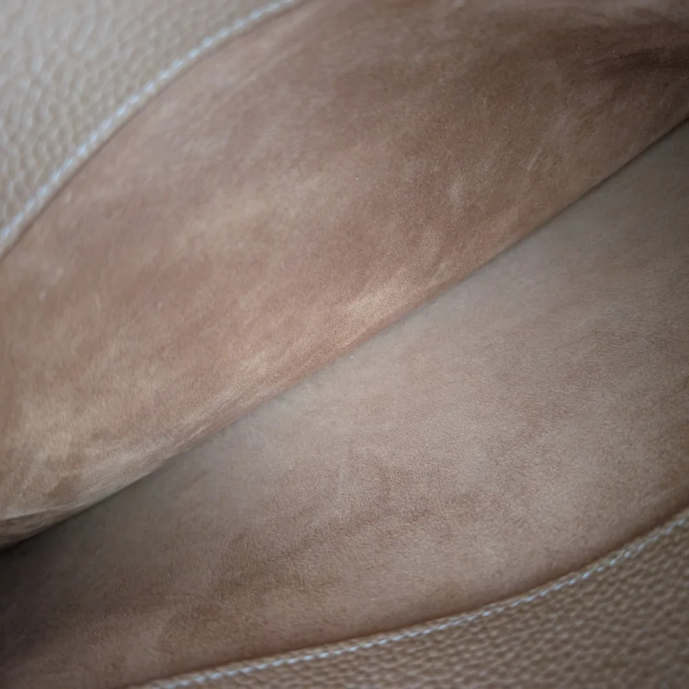 Saint Laurent Medium Sac De Jour Tan Calfskin Leather Tote Bag - Picture 7 of 13